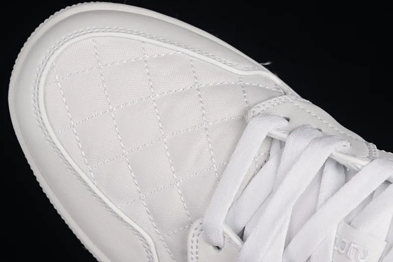 All categories Air Jordan Jordan series basketball shoes Air Jordan 1 Low Air Jordan 1 Low Quilted "Triple White" AJ1 Joe 1 all white low-top basketball shoes DB6480-100
